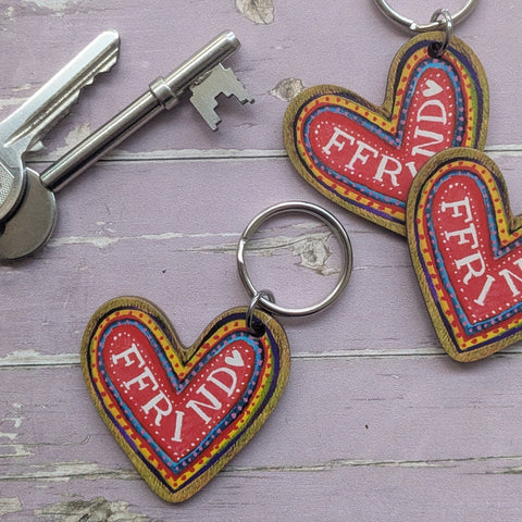 Ffrind (Keyring)|Ffrind (Cylch Allweddi)