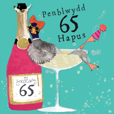 Penblwydd Hapus 65