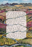 Nant Y Mynydd A5 Blank Notebook|Llyfr Nodiadau A5 Nant y Mynydd