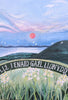 Lle i Enaid Gael Llonydd A5 Blank Notebook|Llyfr Nodiadau A5 Lle i Enaid Gael Llonydd