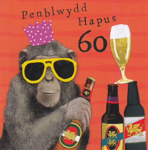 Penblwydd Hapus 60