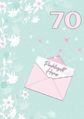 Penblwydd Hapus - 70 oed