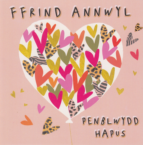 Ffrind Annwyl, Penblwydd Hapus