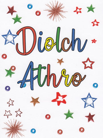 Diolch Athro
