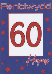Penblwydd Hapus 60