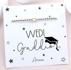 Wedi Graddio Bracelet|Breichled Wedi Graddio