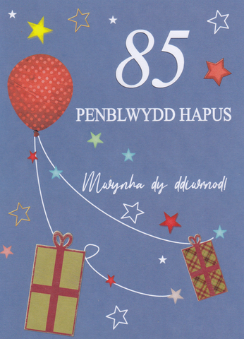 Penblwydd Hapus - 85