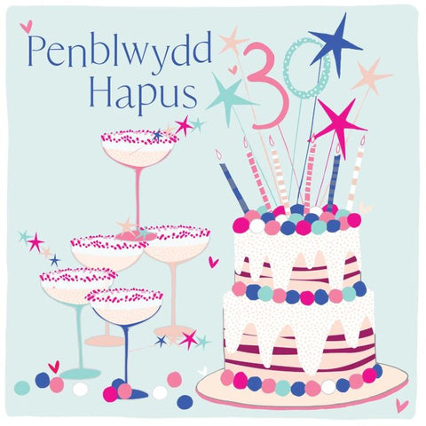 Penblwydd Hapus 30