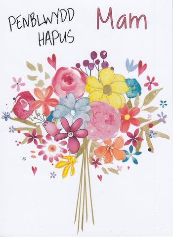 Penblwydd Hapus Mam