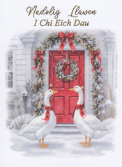 Nadolig Llawen i chi eich dau