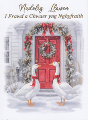 Nadolig Llawen i Frawd a Chwaer yng Nghyfraith