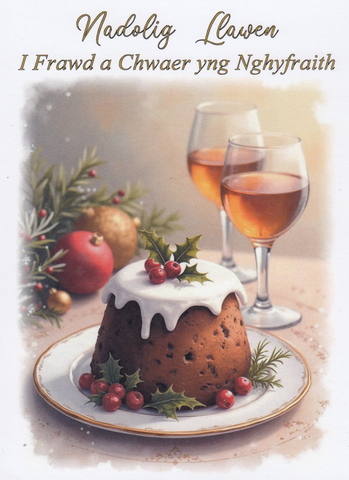 Nadolig Llawen i Frawd a Chwaer yng Nghyfraith