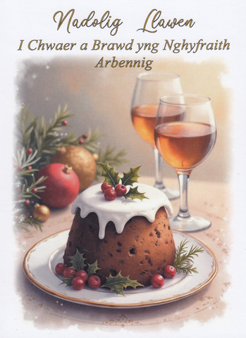 Nadolig Llawen Chwaer a Brawd yng Nghyfraith Arbennig