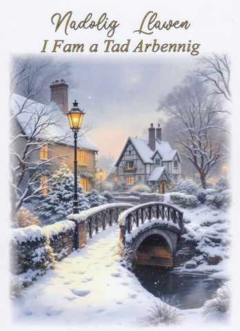 Nadolig Llawen i Fam a Tad Arbennig