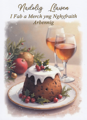 Nadolig Llawen I Fab a Merch yng Nghyfraith Arbennig