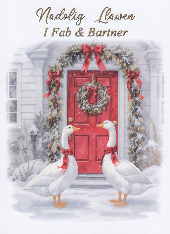 Nadolig Llawen I Fab & Bartner