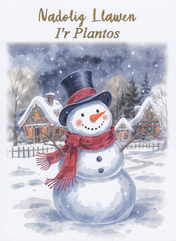Nadolig Llawen I'r Plantos