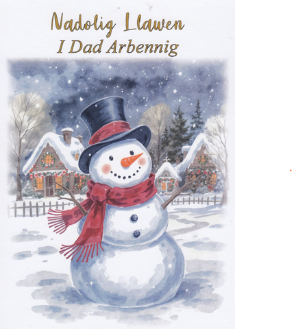 Nadolig Llawen i Dad Arbennig