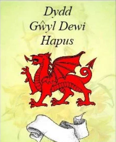 Dydd Gŵyl Dewi Hapus