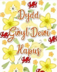 Dydd Gŵyl Dewi Hapus