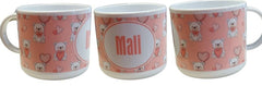 Small Personalised Teddy Mug|Mwg Bach Bersonol Cynllun Tedi