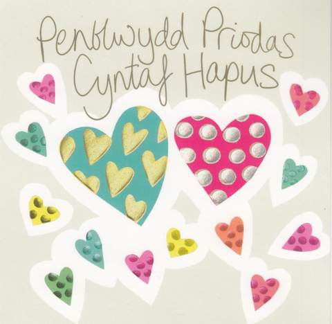 Penblwydd Priodas Cyntaf Hapus