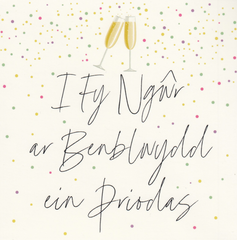 I Fy Ngŵr ar Benblwydd ein Priodas