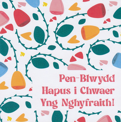 Pen-blwydd Hapus i Chwaer Yng Nghyfraith!