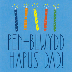 Pen-blwydd Hapus Dad!