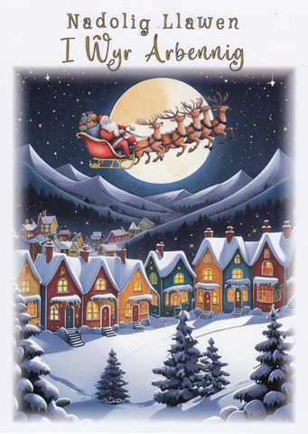 Nadolig Llawen i Wyr Arbennig