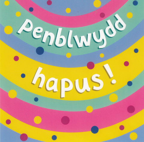 Penblwydd Hapus