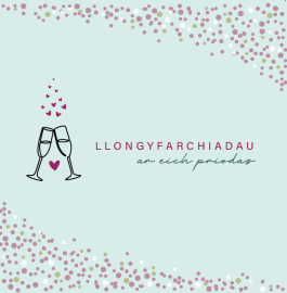 Llongyfarchiadau ar eich Priodas