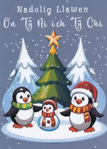 Nadolig Llawen o'n Ty Ni i'ch Ty Chi