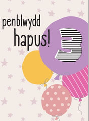Penblwydd Hapus - 3