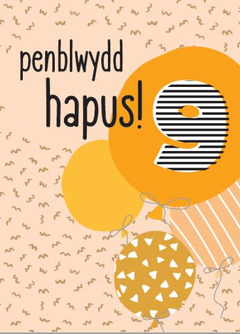 Penblwydd Hapus - 9