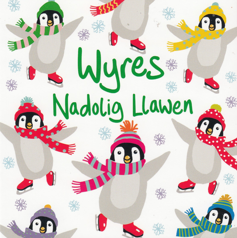 Nadolig Llawen Wyres