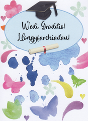 Wedi Graddio! Llongyfarchiadau!