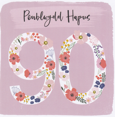 Penblwydd Hapus 90