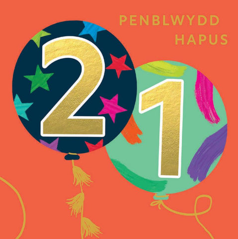 Penblwydd Hapus 21