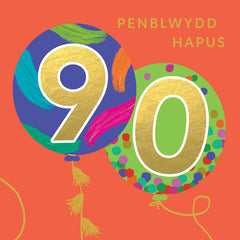 Penblwydd Hapus 90
