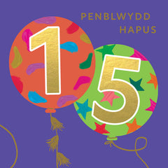 Penblwydd Hapus 15