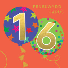 Penblwydd Hapus 16
