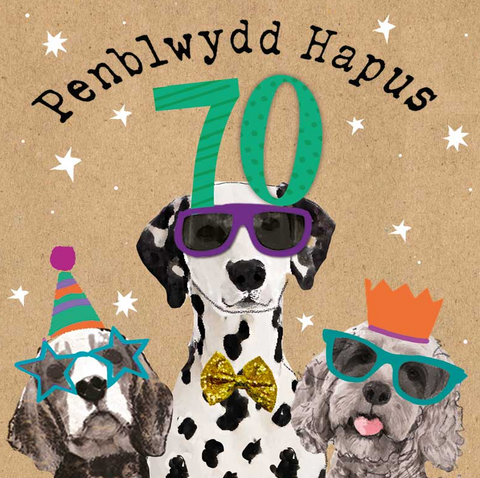 Penblwydd Hapus 70
