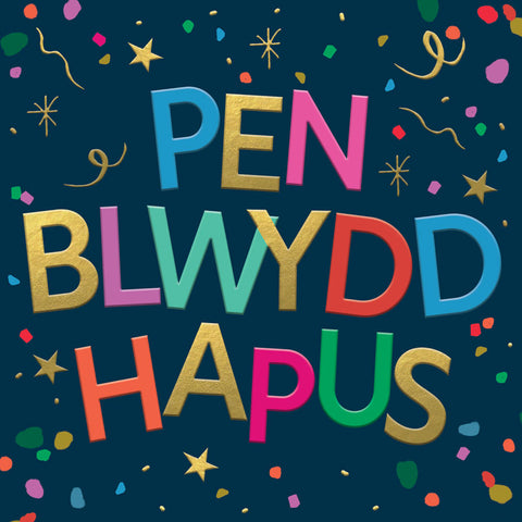 Penblwydd Hapus