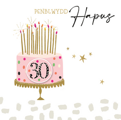 Penblwydd Hapus 30