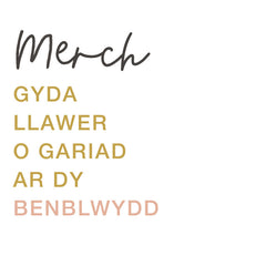 Merch, Gyda llawer o gariad ar dy benblwydd