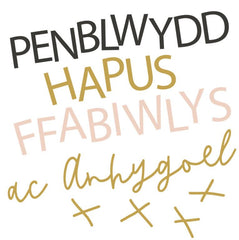 Penblwydd Hapus Ffabiwlys ac Anhygoel