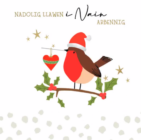 Nadolig Llawen i Nain Arbennig