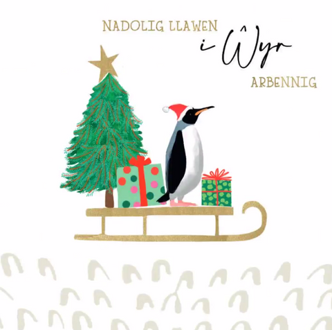 Nadolig Llawen i Wyr Arbennig