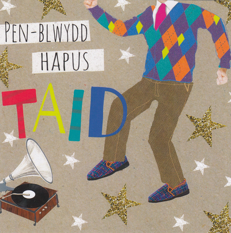 Pen-blwydd Hapus Taid